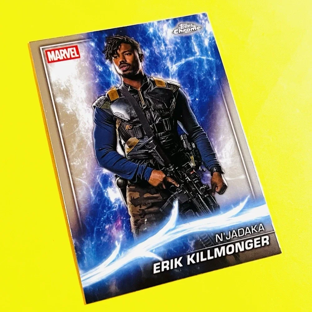 2025 Topps Chrome Marvel Studios N'Jadaka Erik‎ Killmonger #85